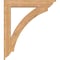 Ekena Millwork Thorton Traditional Smooth Bracket w/ Offset Brace, Western Red Cedar, 7 1/2"W x 42"D x 48"H BKT0806X42X48THR01SWR - alternate 4